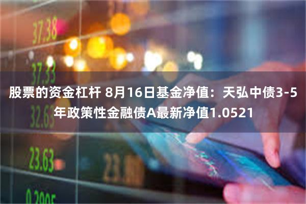 股票的资金杠杆 8月16日基金净值：天弘中债3-5年政策性金融债A最新净值1.0521