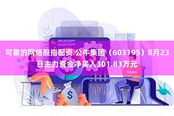 可靠的网络股指配资 公牛集团（603195）8月23日主力资金净买入301.83万元