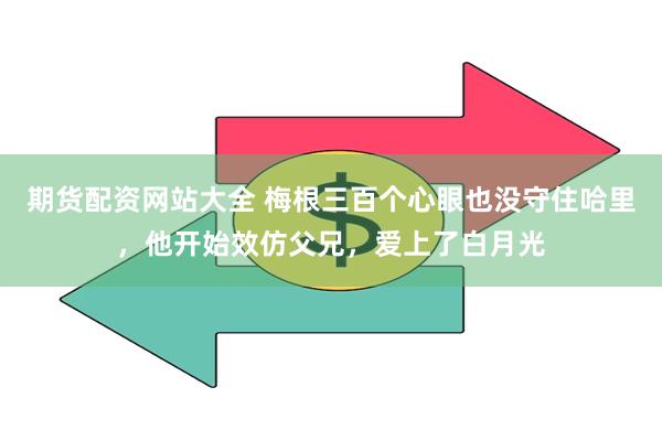 期货配资网站大全 梅根三百个心眼也没守住哈里，他开始效仿父兄，爱上了白月光