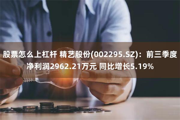 股票怎么上杠杆 精艺股份(002295.SZ)：前三季度净利润2962.21万元 同比增长5.19%