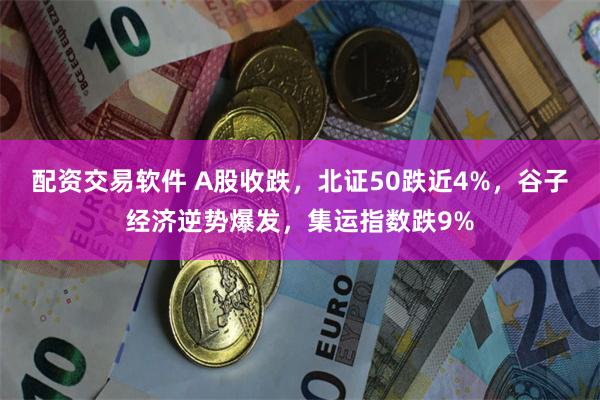 配资交易软件 A股收跌，北证50跌近4%，谷子经济逆势爆发，集运指数跌9%